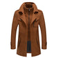 Felix Double-Layer Coat - Brown