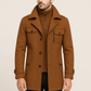 Felix Double-Layer Coat - Brown detail