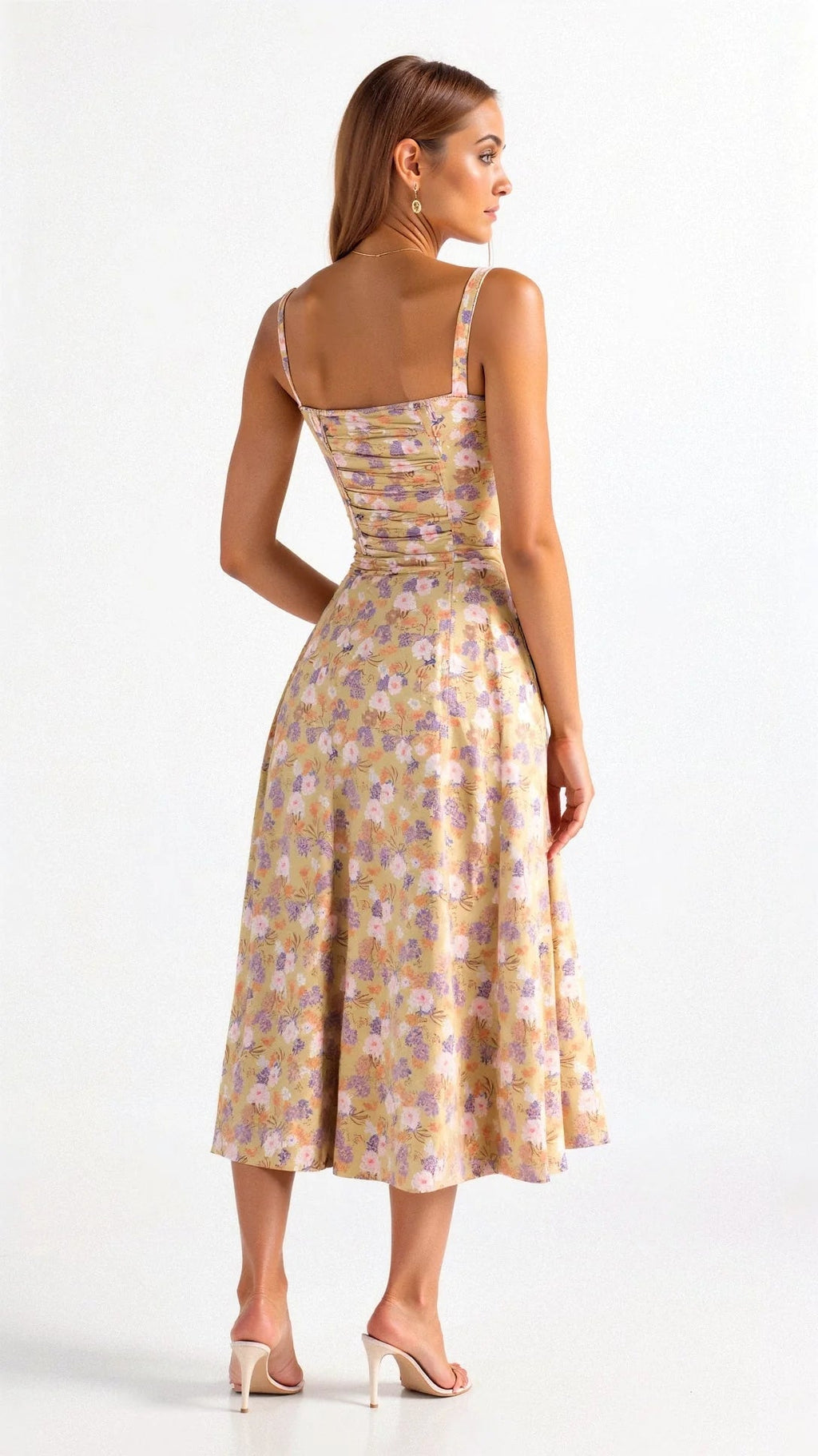 Corset Midi Dress - evening chic