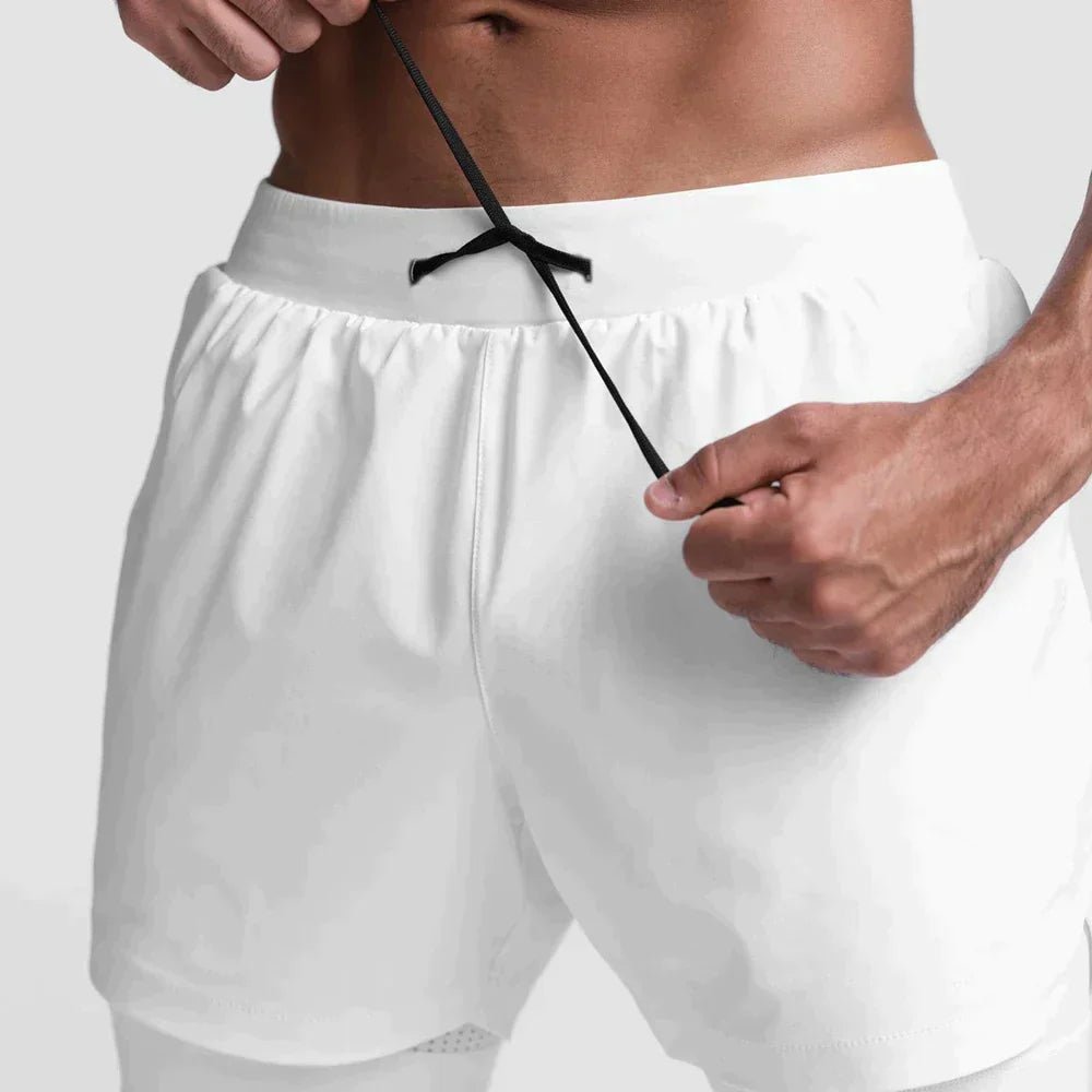 StaminaPro Fitness Shorts - Black detail
