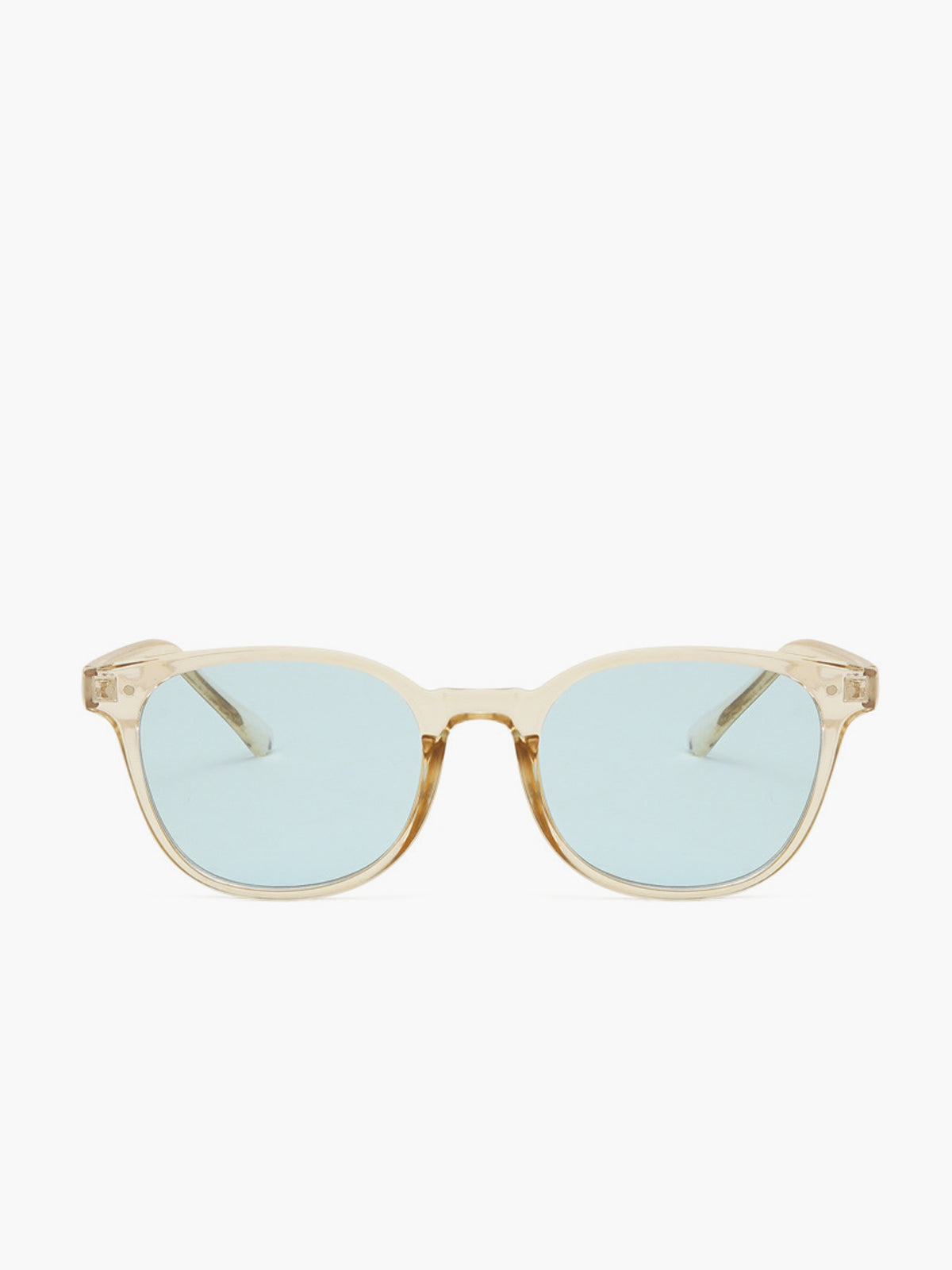 Round Women's Sunglasses UV Protection - side