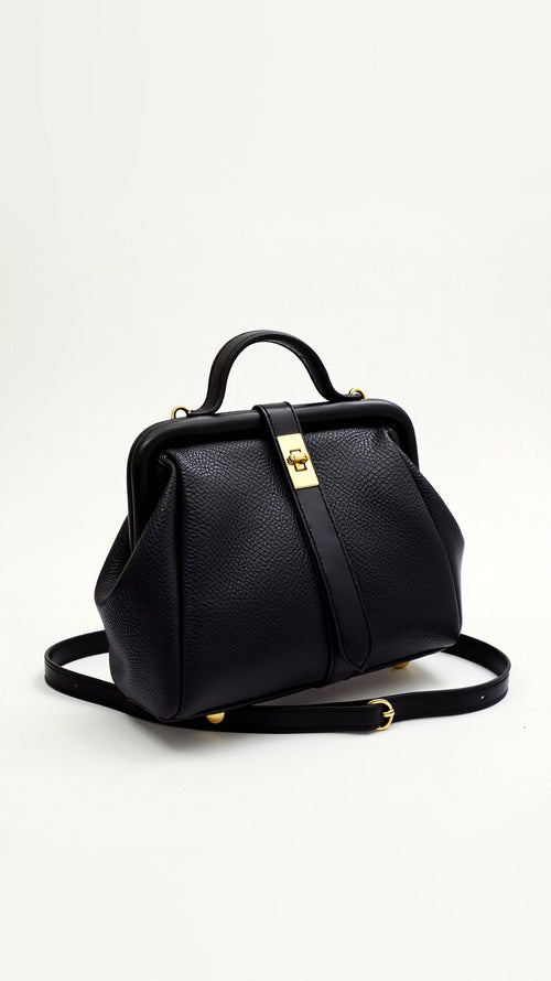 Bellamy Handbag - Black front