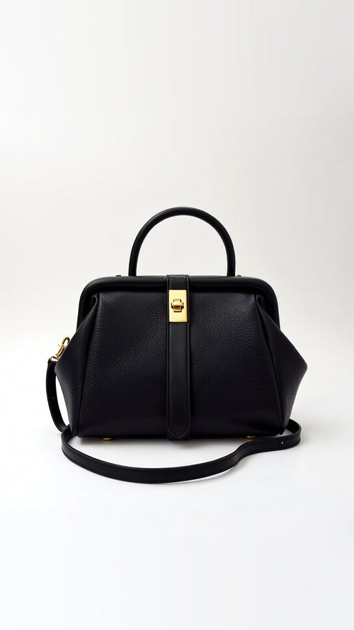 Bellamy Handbag - Black detail