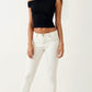 Delphine Asymmetric Top - Black