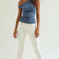 Delphine Asymmetric Top - Blue