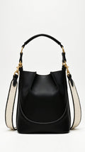 Cassia Bucket Bag - Black