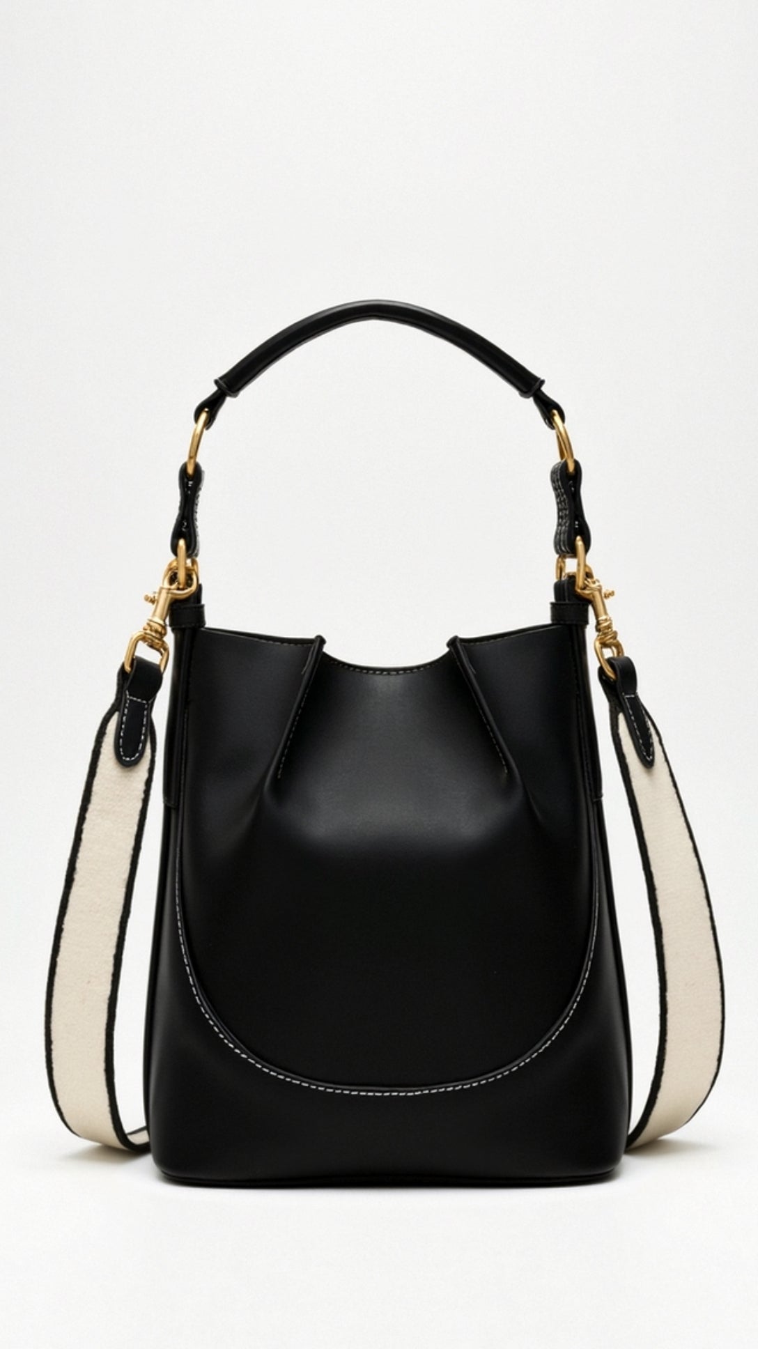 Cassia Bucket Bag - Black