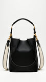 Cassia Bucket Bag - Black