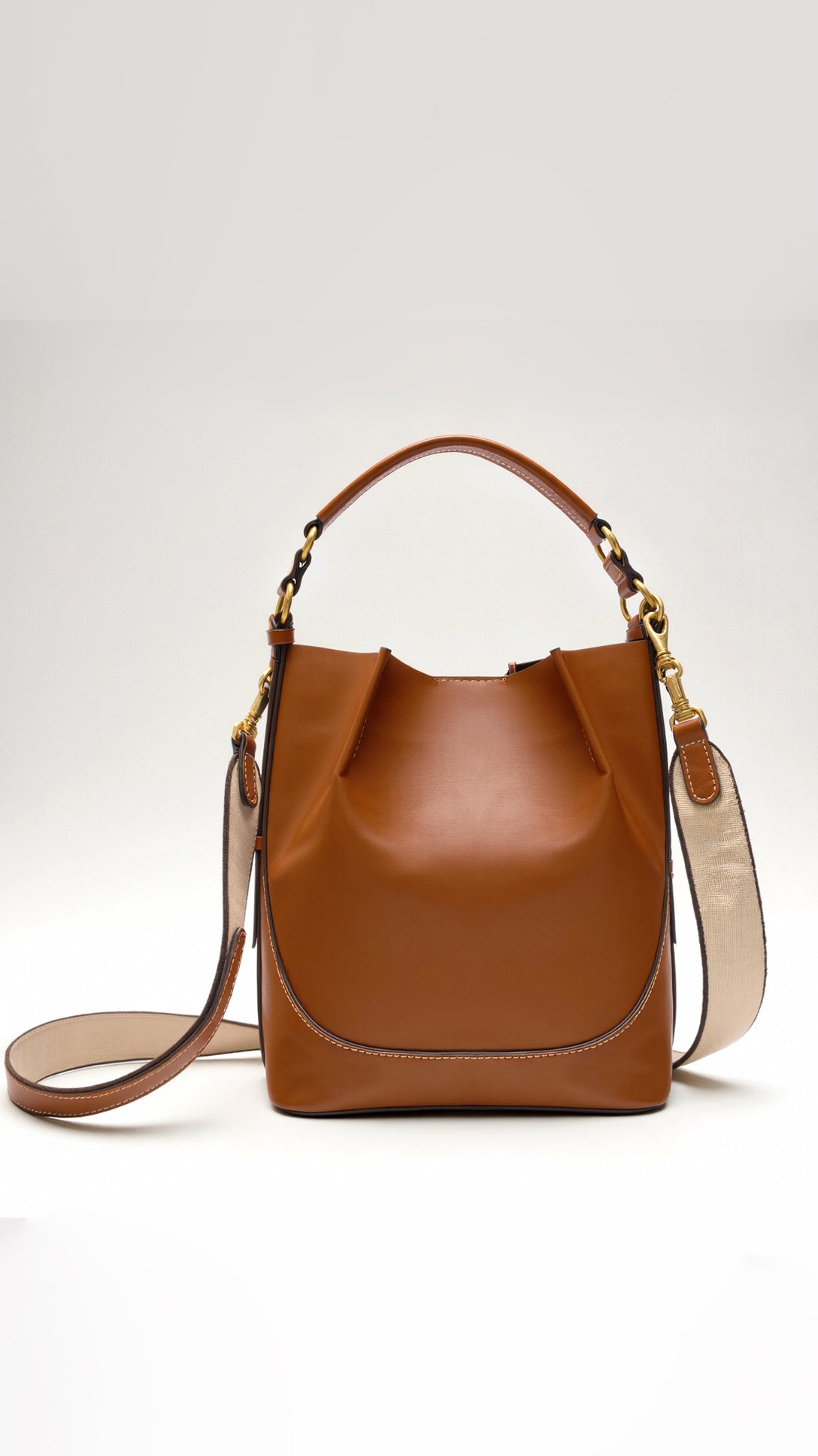 Cassia Bucket Bag - Brown