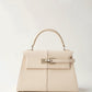 Claudia Top Handle Bag - Beige detail 1