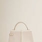 Claudia Top Handle Bag - Cream front