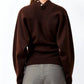Willow Knitted V-Neck Cardigan - detail