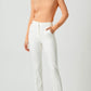 Aurora Ribbed V-Neck Sweater - Apricot