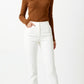 Aurora Ribbed V-Neck Sweater - Coffee