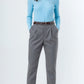 Winter Cloud-Knit Crew Top - Baby Blue