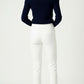 Juniper Fold-Over Knit Top - detail