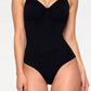 Seamless Brief Bodysuit - Black