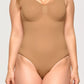 Seamless Brief Bodysuit - Khaki