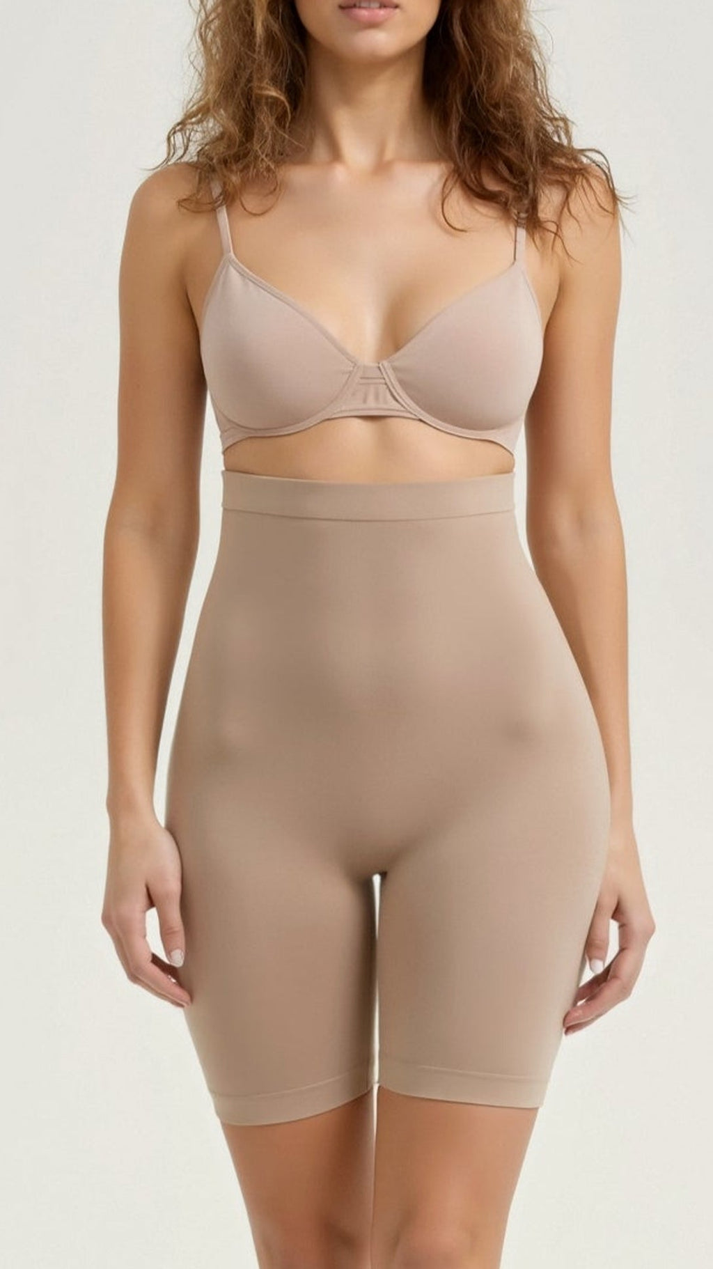Seamless Butt Lifting Shorts - Apricot