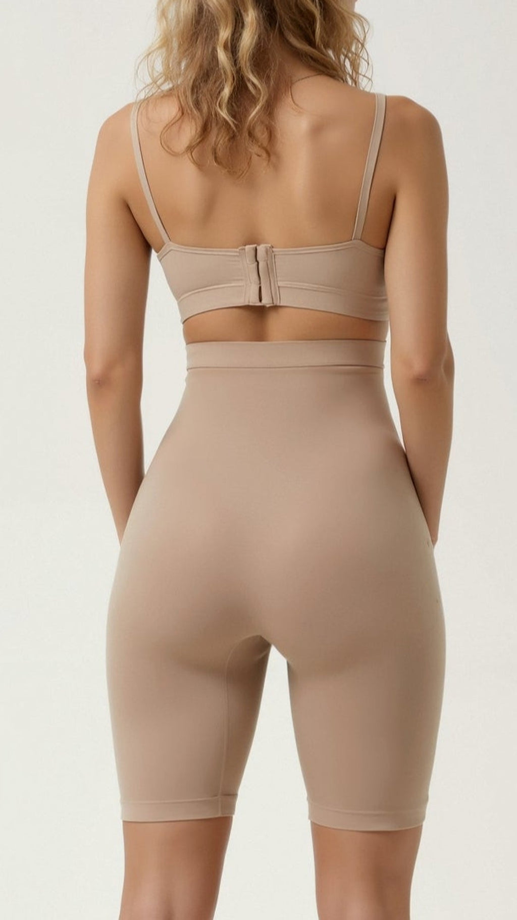 Seamless Butt Lifting Shorts - Apricot detail