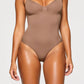 Seamless Thong Bodysuit - Khaki