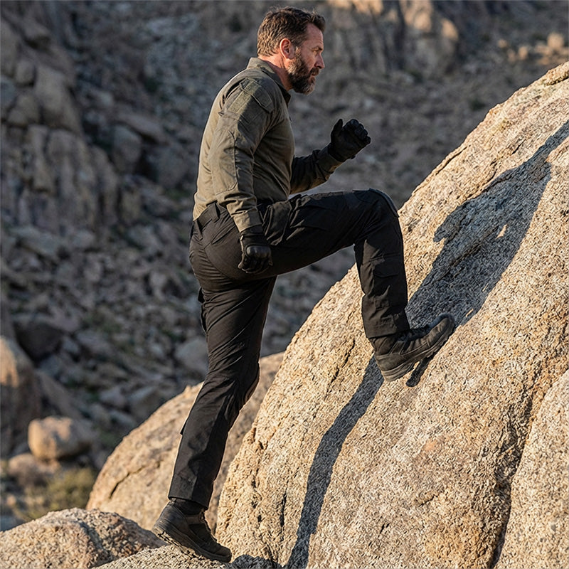 Maximilian Tactical Trousers - Black