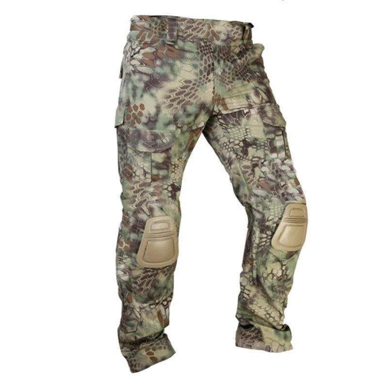 Maximilian Tactical Trousers - knee pad detail
