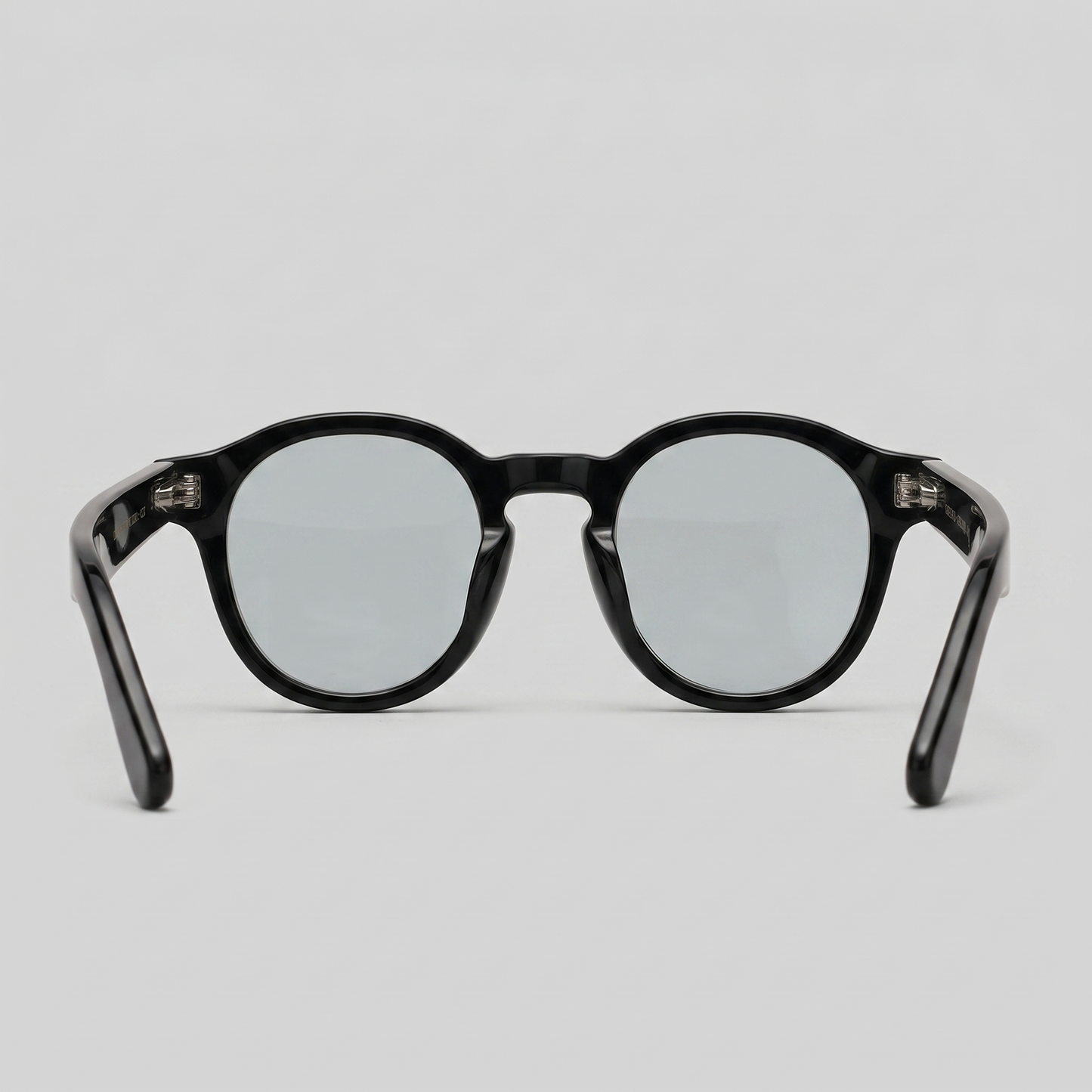 Men's Acetate Sunglasses Round Shape - worn