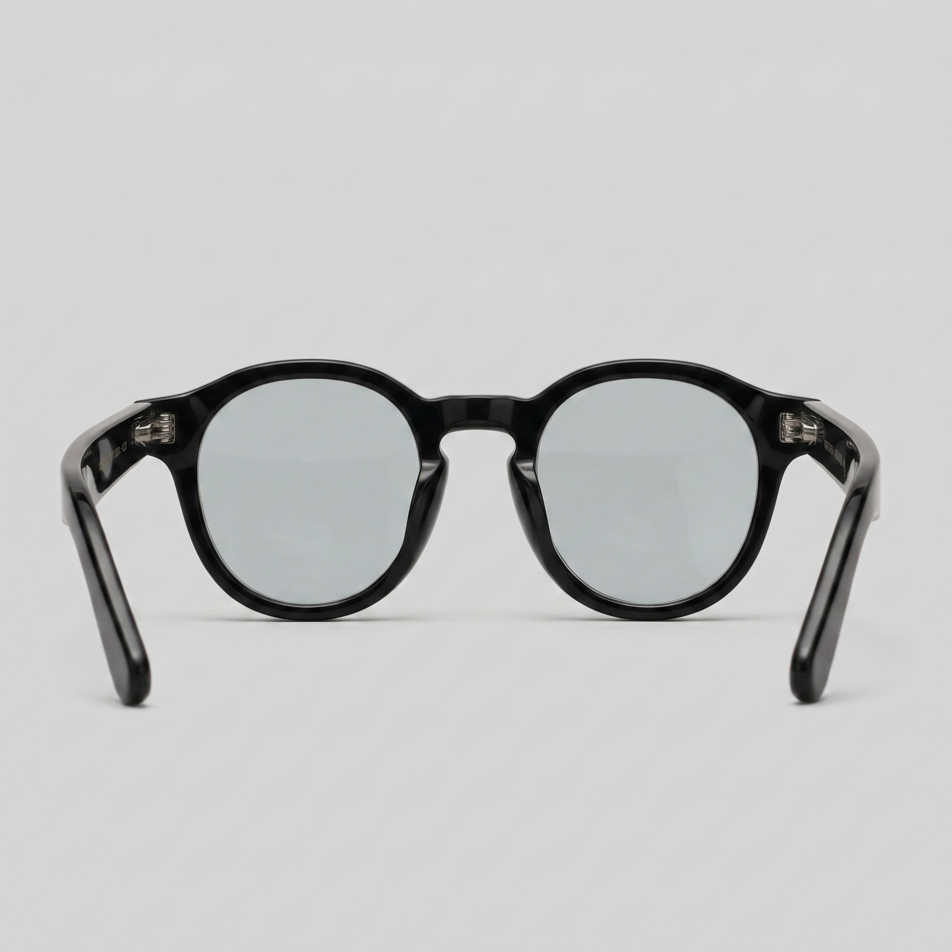 Men's Acetate Sunglasses Round Shape - worn
