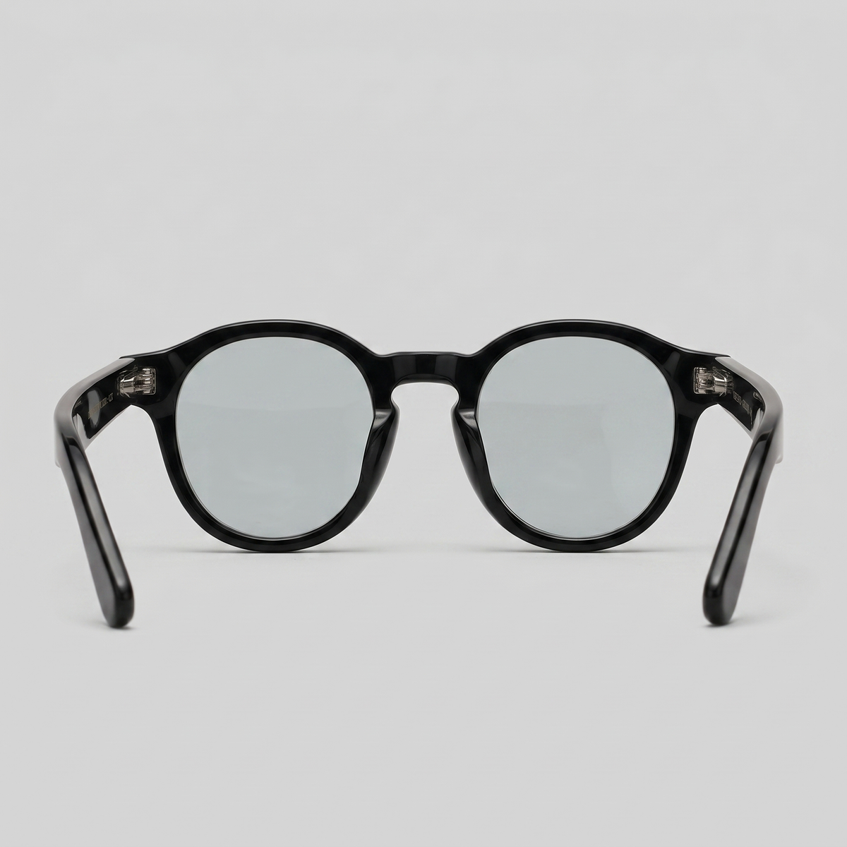 Men's Acetate Sunglasses Round Shape - worn
